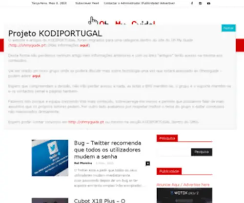 Kodiportugal.com(Kodiportugal) Screenshot