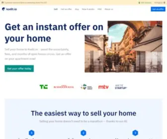 Kodit.io(The best way to sell your home) Screenshot