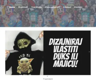 Kodkuma.com(Dizajniraj svoju odeću) Screenshot