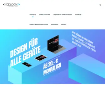 Kodlogy.at(Webseite & Onlineshop Full Service IT & EDV) Screenshot