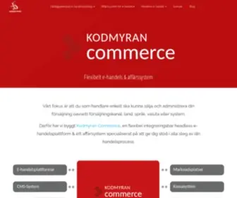 Kodmyran.se(Kodmyran Commerce) Screenshot