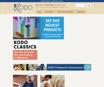 Kodokids.com(Kodo Kids) Screenshot