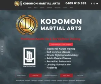 Kodomon.com.au(Kodomon Martial Arts) Screenshot