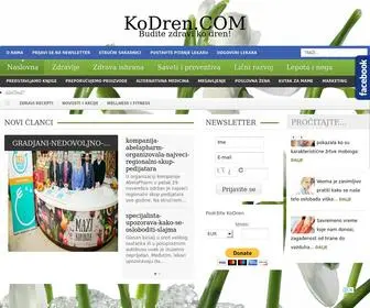 Kodren.com(Budite zdravi k'o dren) Screenshot