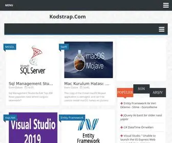 Kodstrap.com(Yazılım) Screenshot