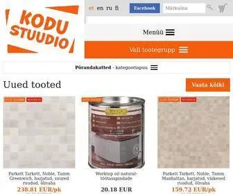 Kodustuudio.ee(Suur valik põrandakatteid) Screenshot