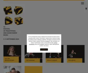 Kody-Festiwal.pl(Festiwal Tradycji i Awangardy Muzycznej) Screenshot