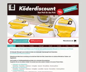 Koeder-Discount.de(Shop) Screenshot