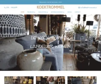 Koektrommel.nl(Koektrommel woonwinkel) Screenshot