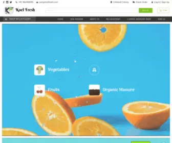 Koelfresh.com(Koel Fresh) Screenshot