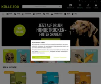 Koelle-Zoo.de(Zoohandel) Screenshot