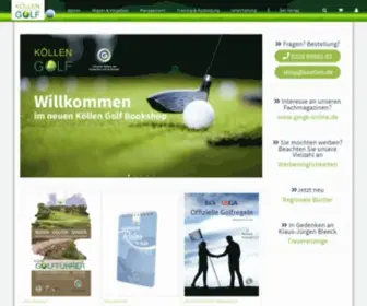 Koellen-Golf.de(Home Bookshop) Screenshot
