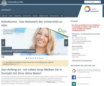 Koelnalumni.de(Koelnalumni) Screenshot