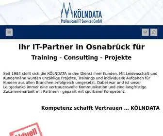 Koelndata.de(KÖLNDATA) Screenshot