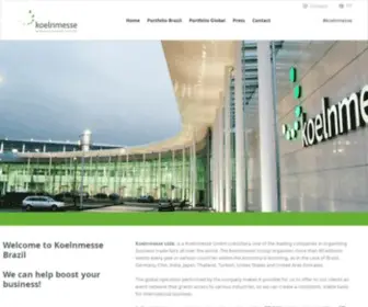 Koelnmesse.com.br(Koelnmesse Brasil) Screenshot