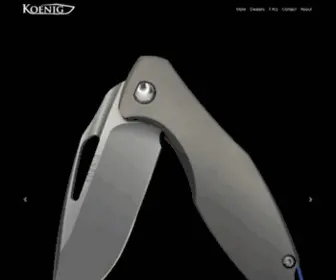 Koenigknives.com Screenshot