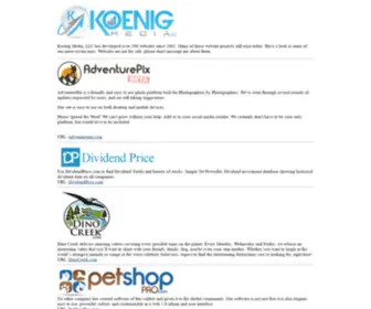 Koenigmediallc.com(Koenigmediallc) Screenshot