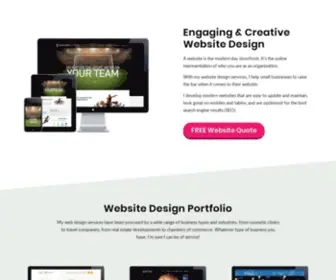 Koenvandieren.com(Freelance Web Design Services) Screenshot