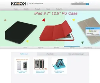 Koeok.com(SHENZHEN KOEOK ELECTRONIC TECHNOLOGY Co) Screenshot