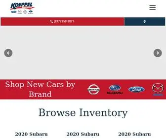 Koeppelautogroup.com Screenshot