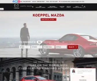 Koeppelmazda.com(Koeppel Mazda) Screenshot