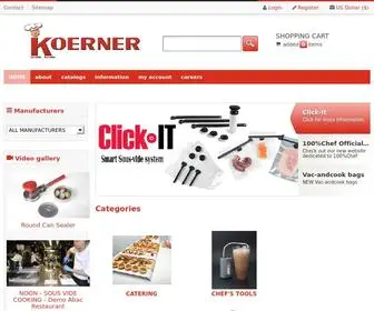 Koerner-CO.com(Koerner Company) Screenshot