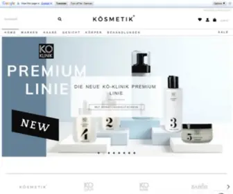 Koesmetik.de(Kosmetik Online Shop) Screenshot