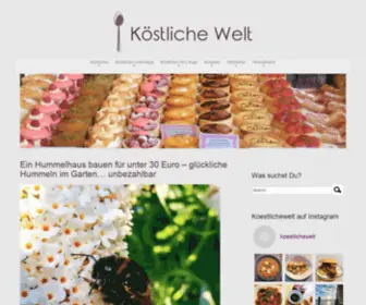 Koestlichewelt.de(Köstliche) Screenshot