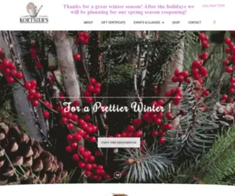 Koetsiers.com(Koetsier's Greenhouse) Screenshot