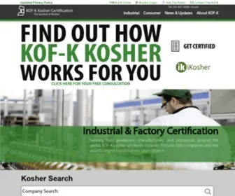 Kof-K.org(KOF-K monitors and) Screenshot