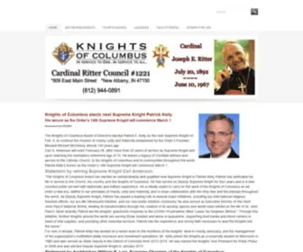 Kofc1221.org(Kofc 1221) Screenshot