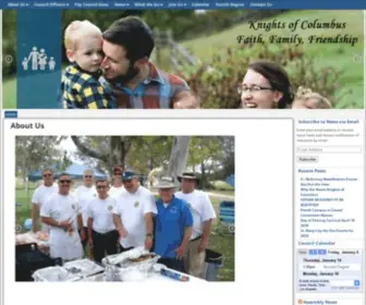 Kofc14699.org(About Us) Screenshot