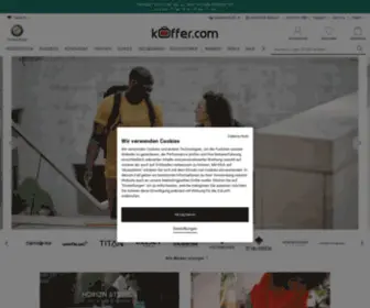 Koffer.com(Reisegepäck) Screenshot