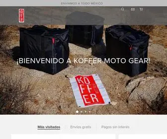 Koffermotogear.com(KOFFER MG) Screenshot