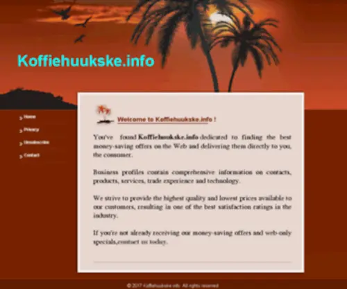 Koffiehuukske.info(Koffiehuukske info) Screenshot