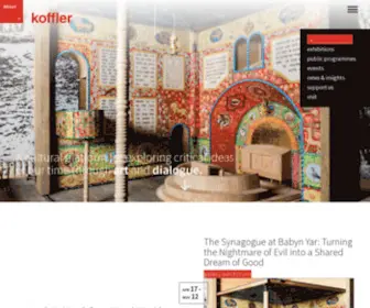 Kofflerarts.org(Koffler Centre of the Arts) Screenshot