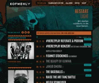 Kofmehl.net(Kofmehl Website) Screenshot