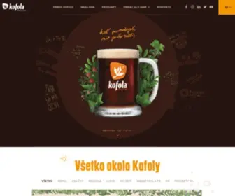 Kofola.sk(Kofola) Screenshot