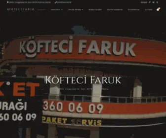 Koftecifaruk.com(KÖFTECİ FARUK) Screenshot