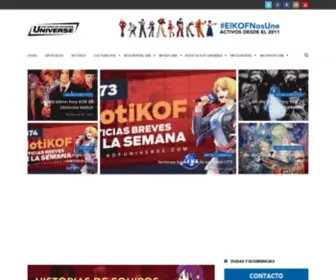 Kofuniverse.com(KOF Universe) Screenshot