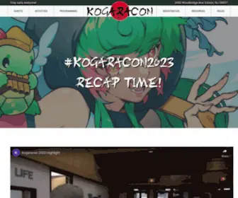 Kogaracon.com(Kogaracon) Screenshot