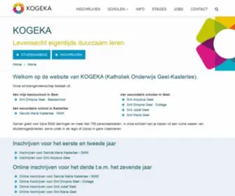 Kogeka.be(Home) Screenshot