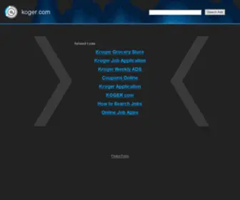 Koger.com(koger) Screenshot