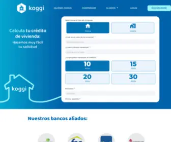 Koggi.co(Crédito Hipotecario) Screenshot