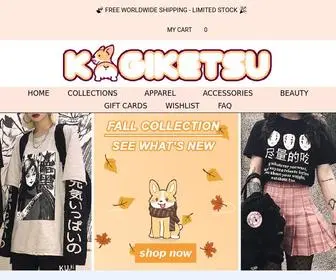 Kogiketsu.com(Tumblr Aesthetic Clothes & Accessories Shop) Screenshot
