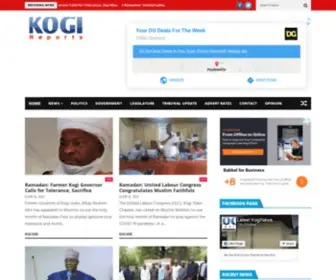 Kogireports.com(Kogi State Nigeria) Screenshot