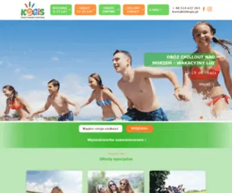 Kogis.pl(KOGIS Portal Turystyki Dziecięcej) Screenshot