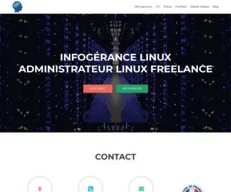 Kogitae.fr(Infogérance Linux Debian en France) Screenshot