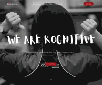 Kognitivemarketing.com(Who We Are) Screenshot