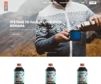 Kohanacoffee.com(Kohana Coffee) Screenshot